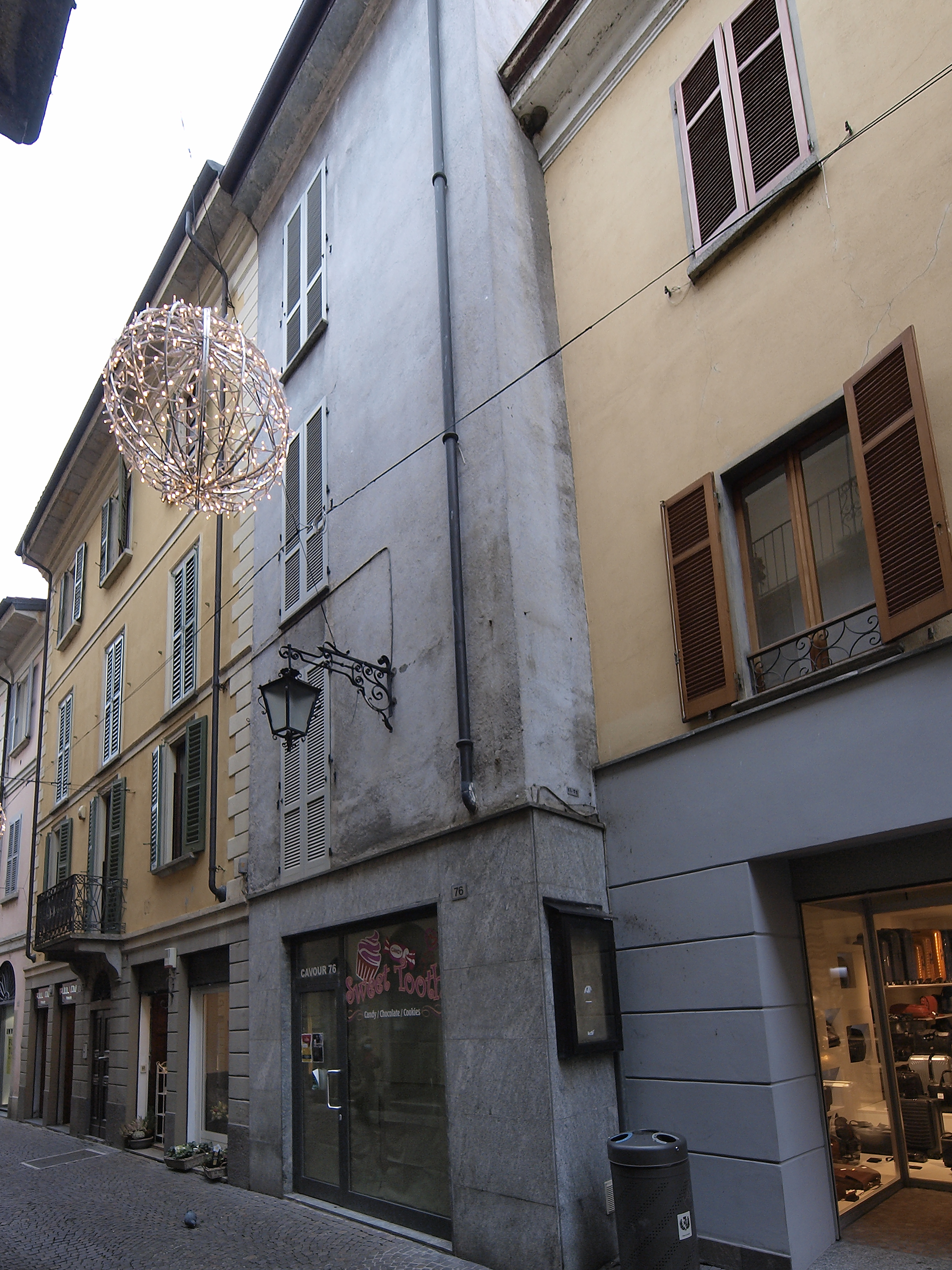 [casa in via Cavour, 76] (casa) - ARONA (NO)  (XX, seconda metà)