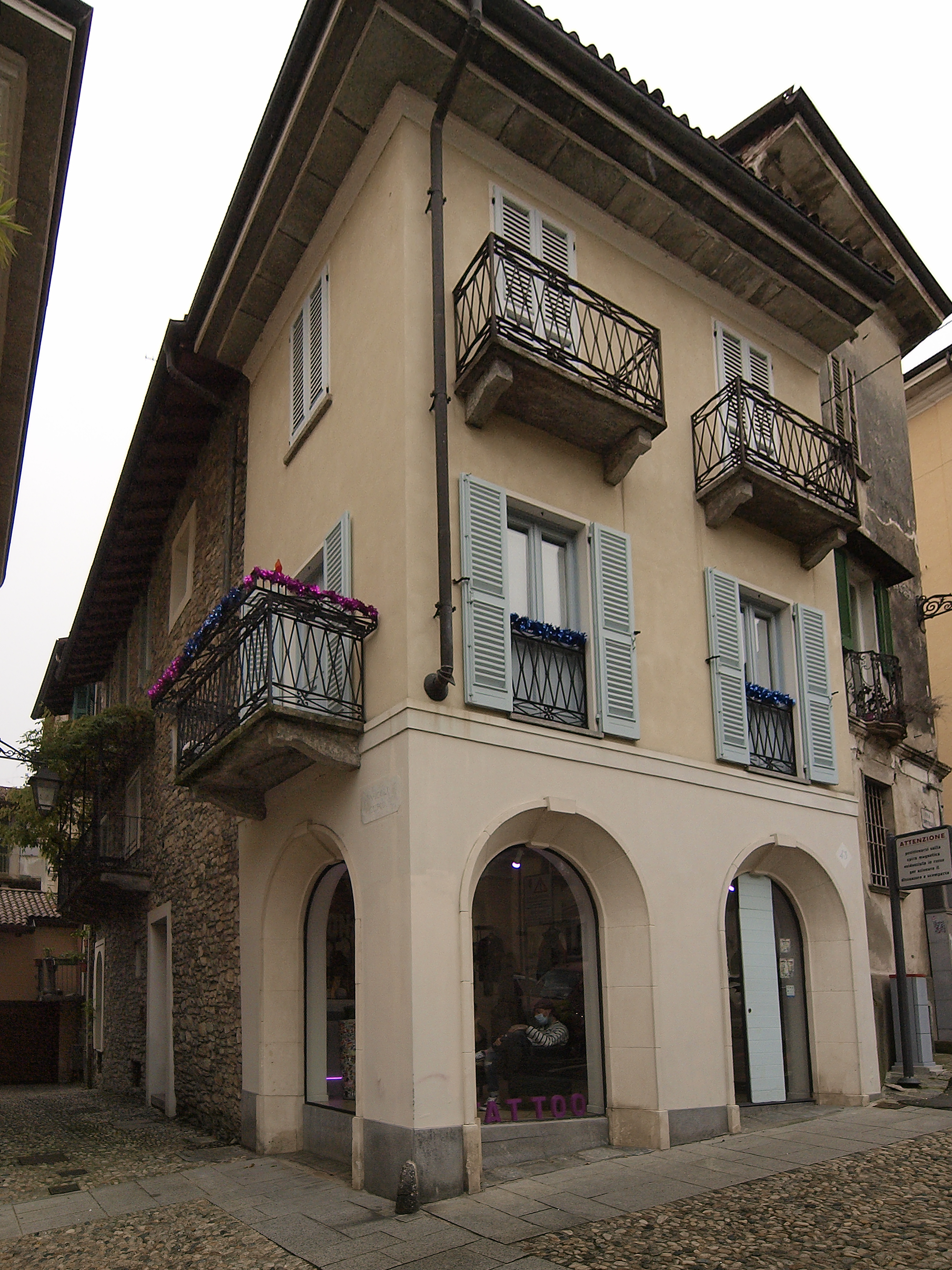 [casa in via Bottelli, s.n.c.] (casa) - ARONA (NO)  (XIX, metà)