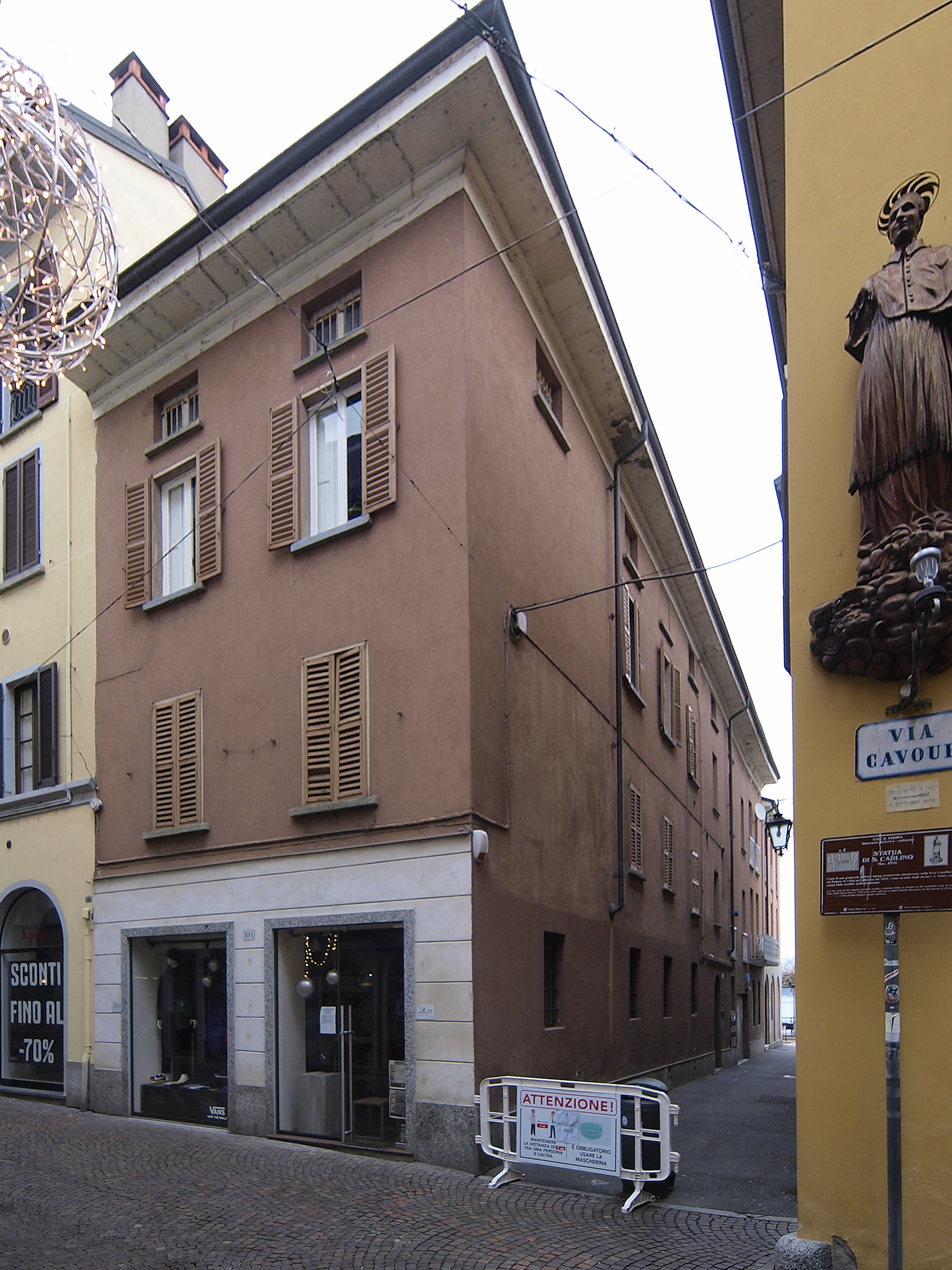 [casa in via Bottelli, 2] (casa) - ARONA (NO)  (XIX, prima metà)