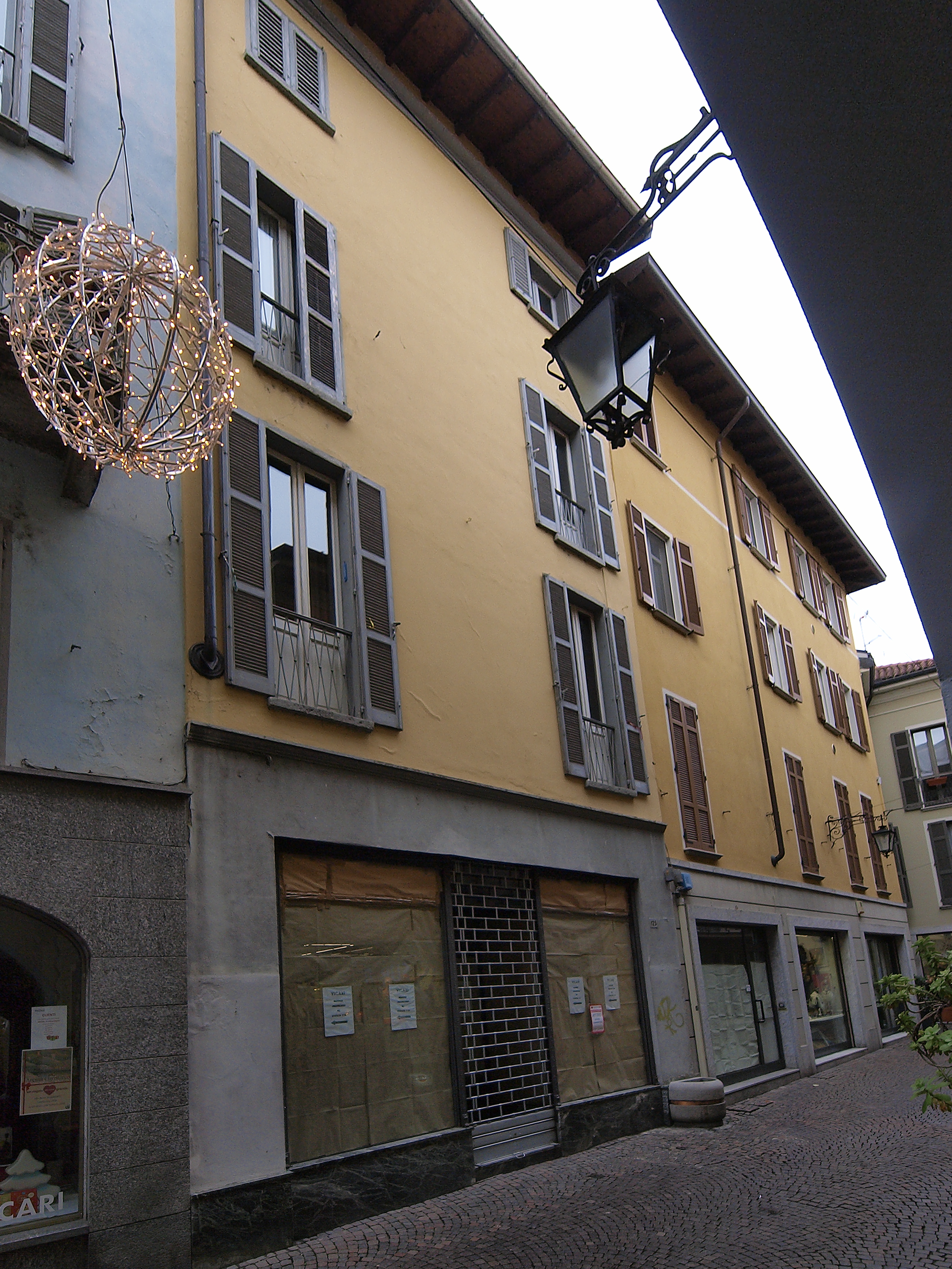 [casa in via Cavour, 125] (casa) - ARONA (NO)  (XIX, prima metà)