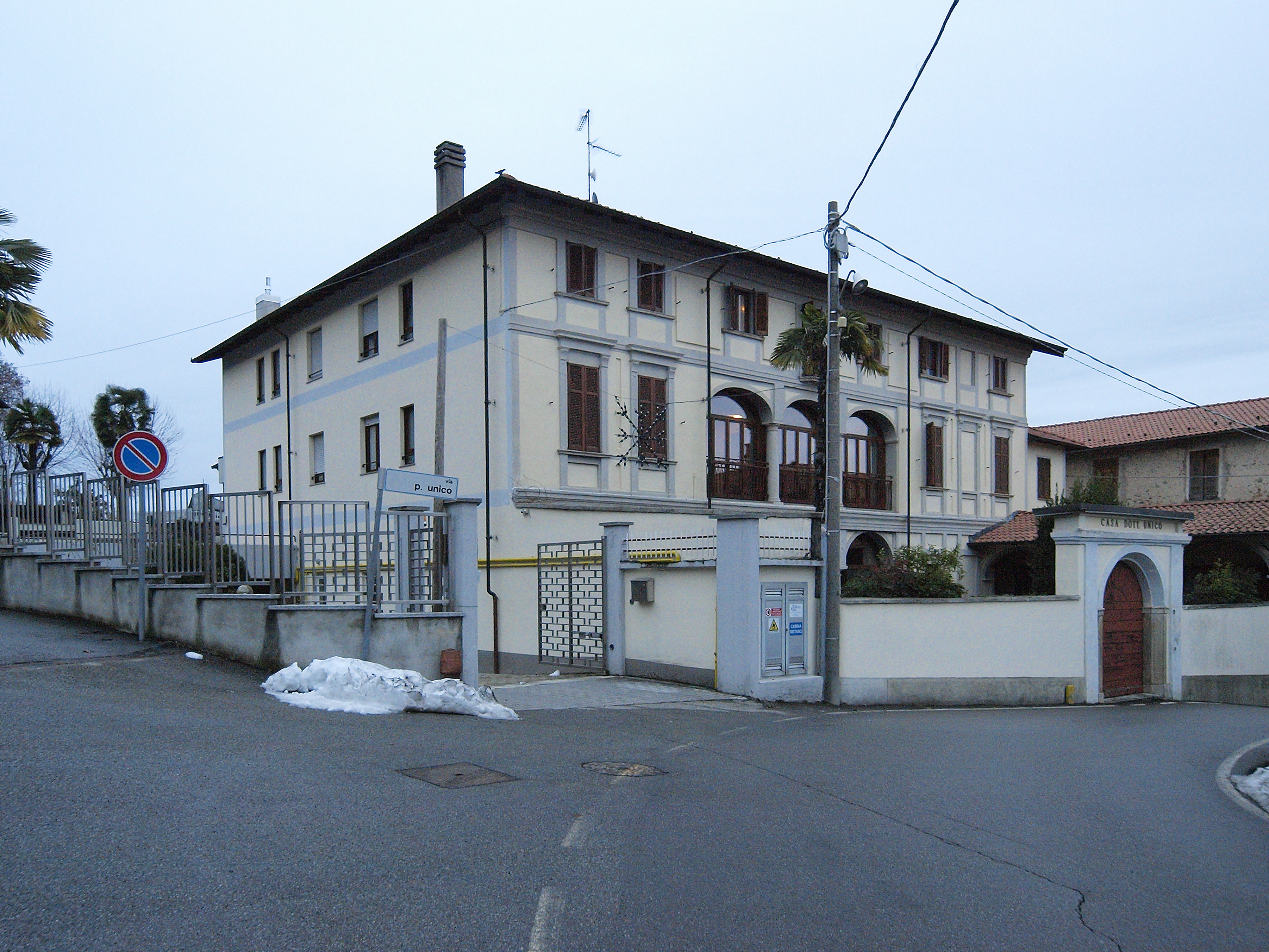 Casa di riposo Dottor Unico (ospizio) - GOZZANO (NO)  (XX, inizio)