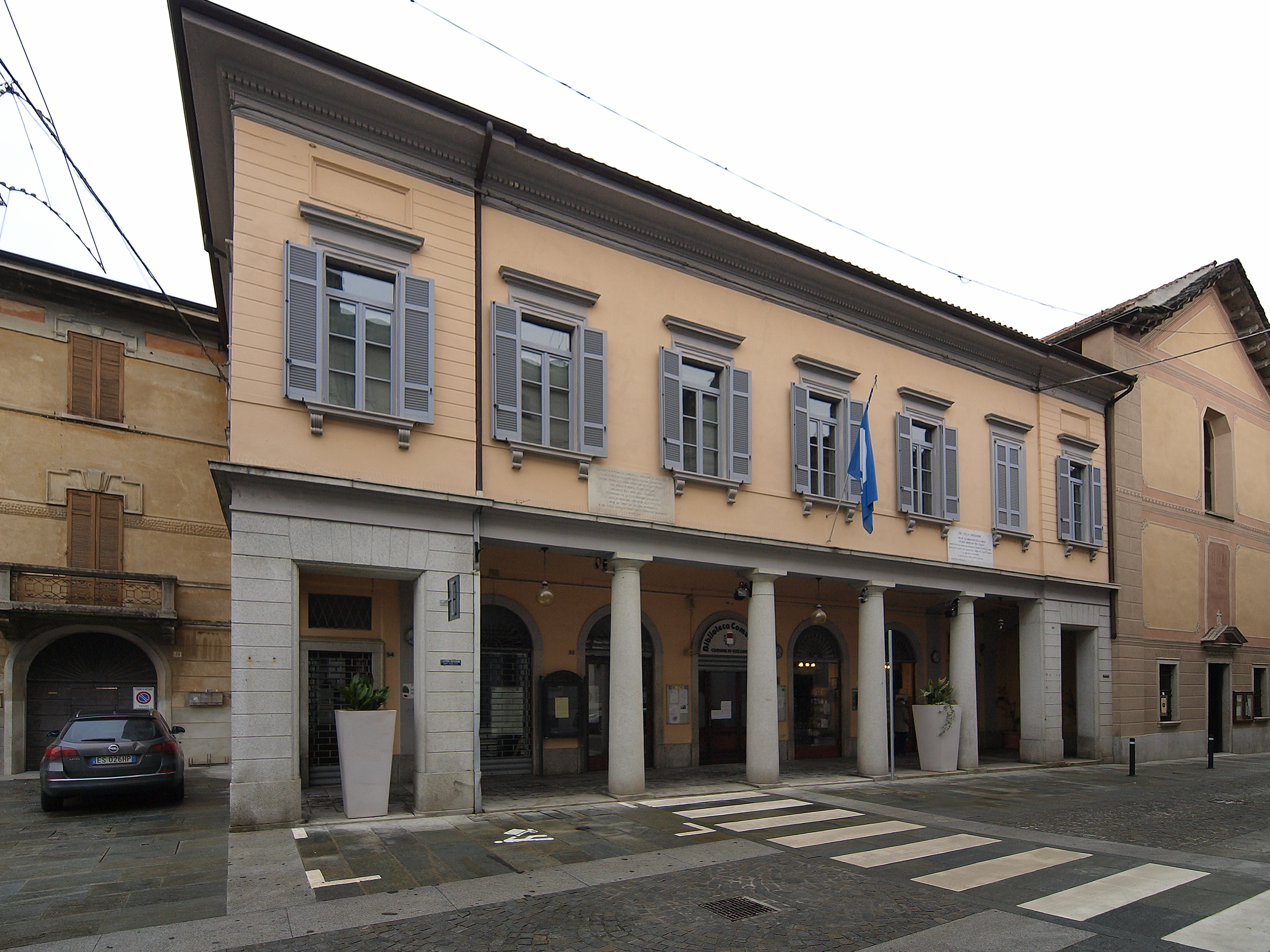 Biblioteca comunale (palazzo, pubblico) - GOZZANO (NO)  (XX, inizio)
