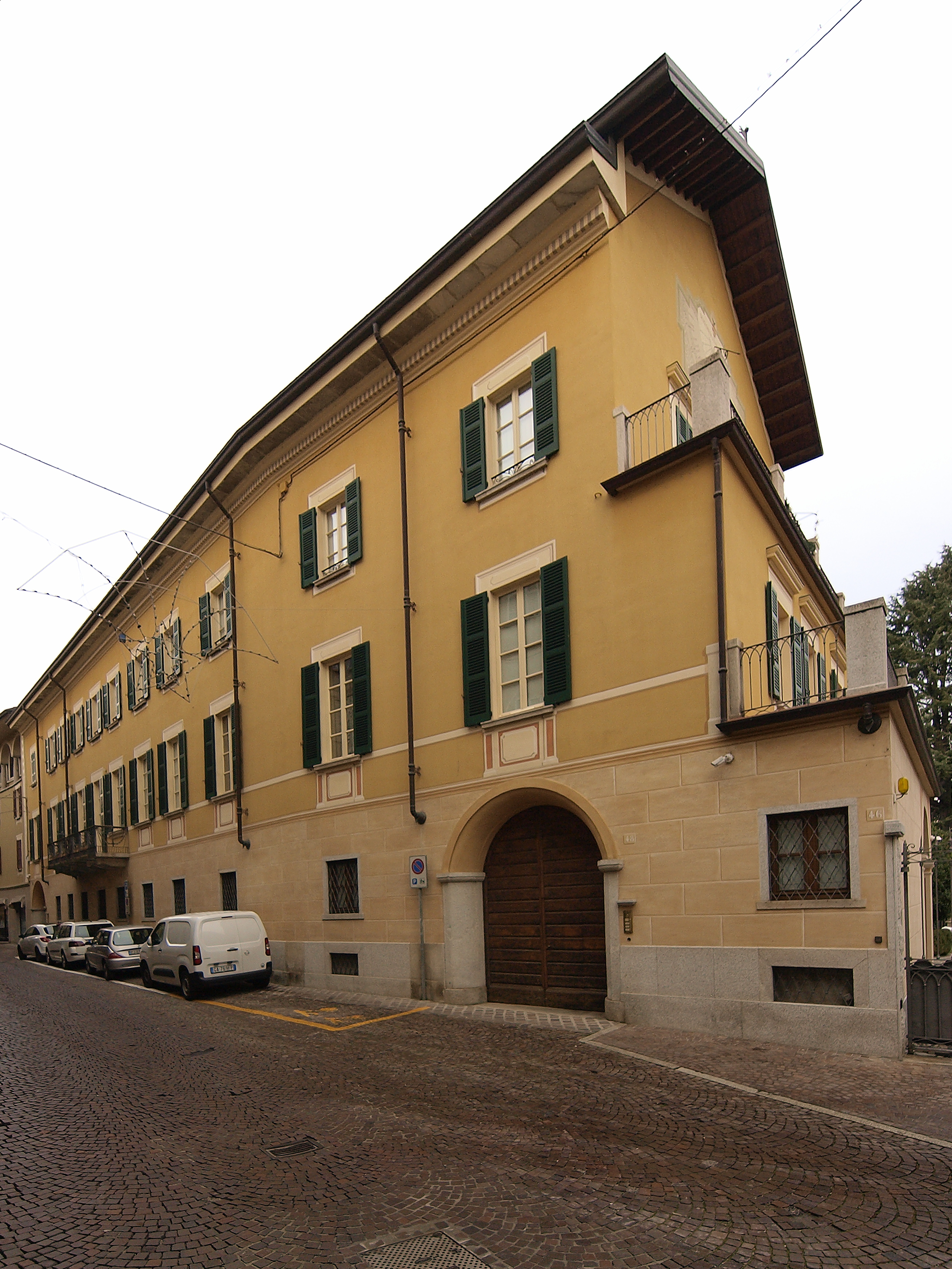Palazzo D'Albertas (palazzo) - GOZZANO (NO)  (XIX, inizio)