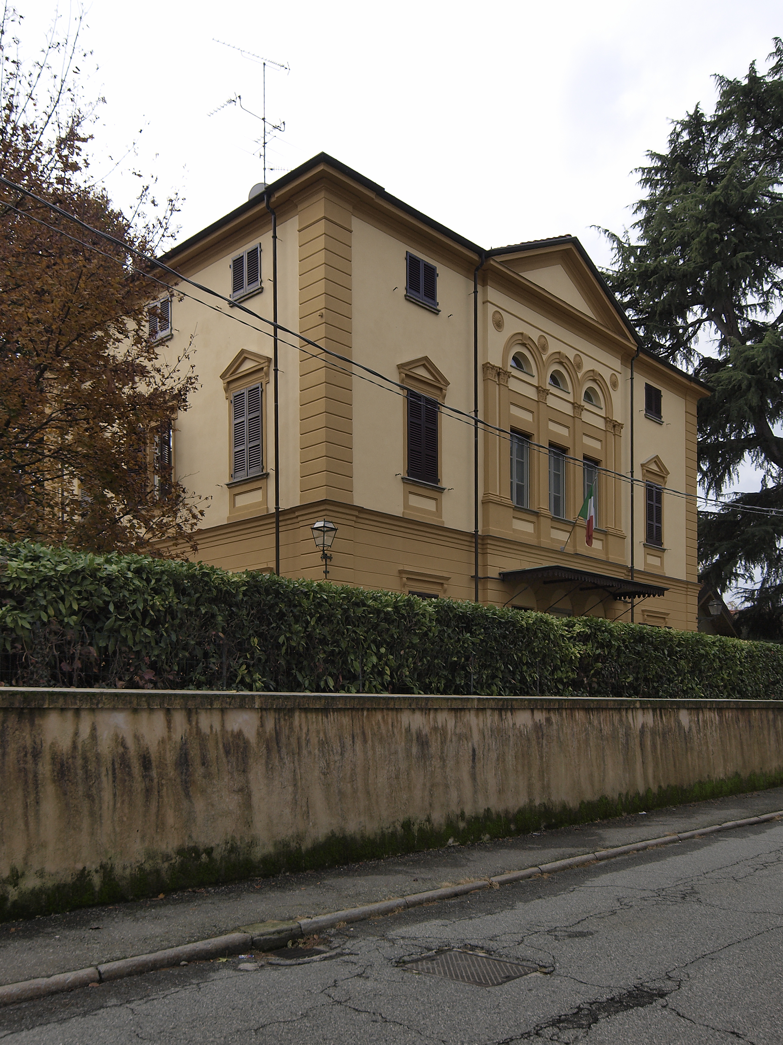 Villa Ponti, già villa Patriarca (villa) - GHEMME (NO)  (XIX, seconda metà)