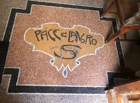 decorazione a mosaico - ambito italiano (prima metà XX)