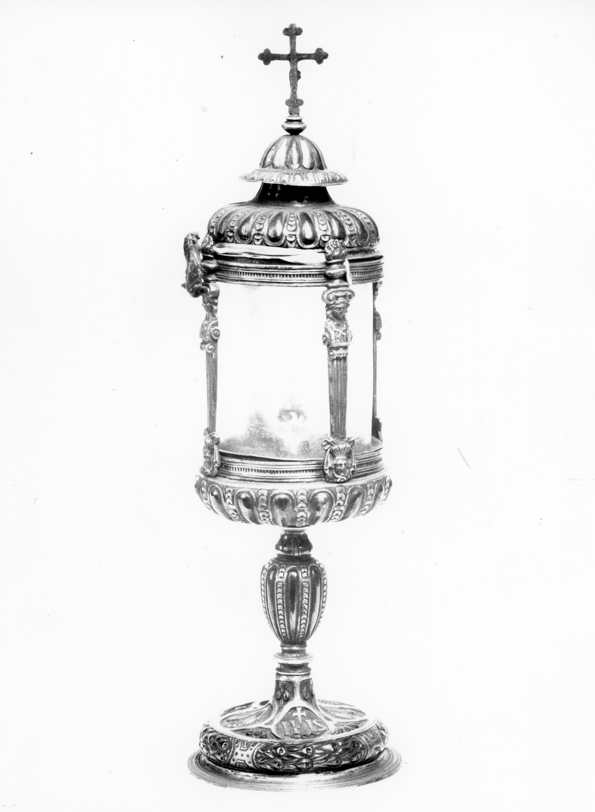 reliquiario - a vaso - manifattura toscana (XVI)