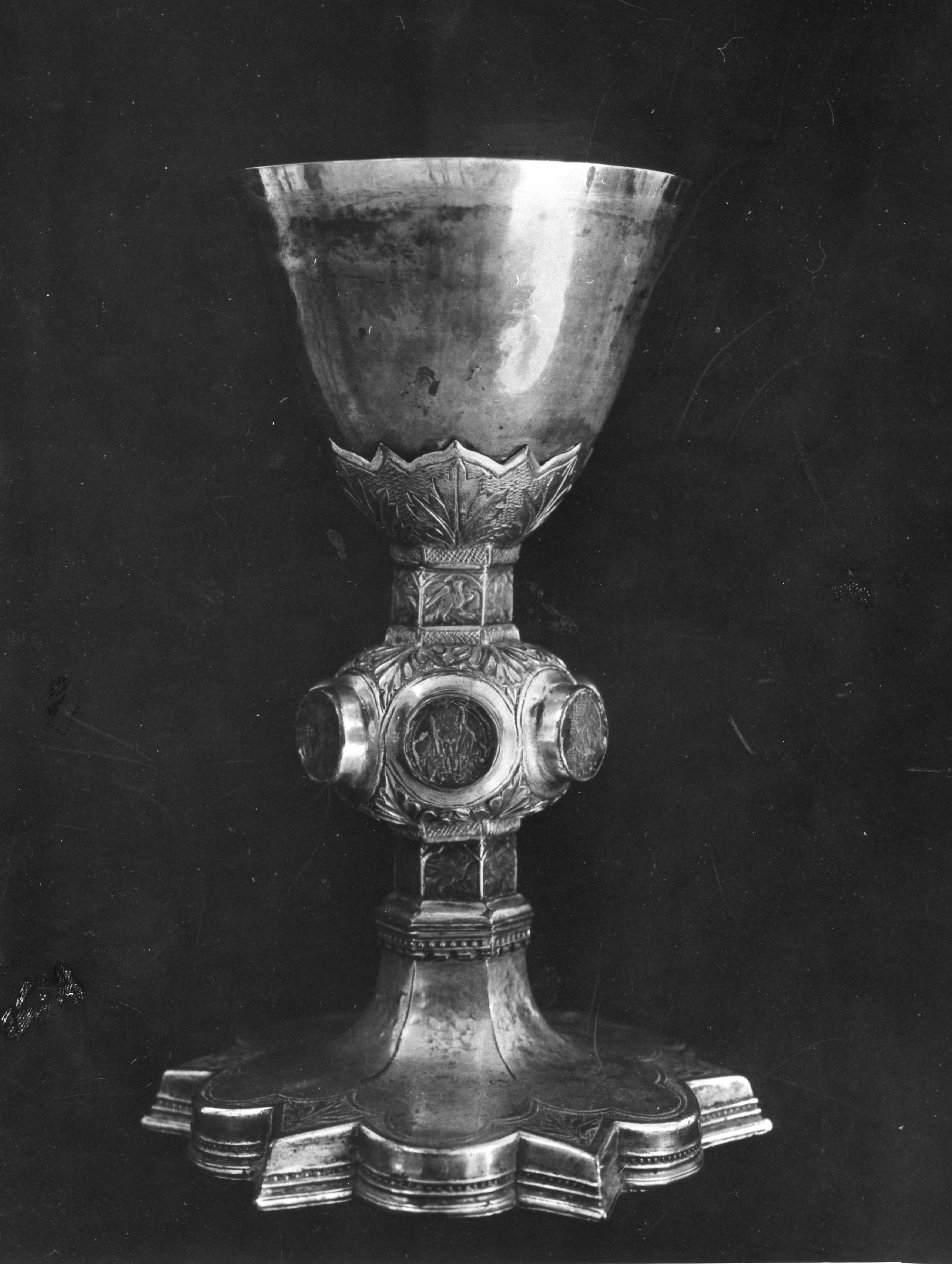 calice - manifattura fiorentina (inizio XV)