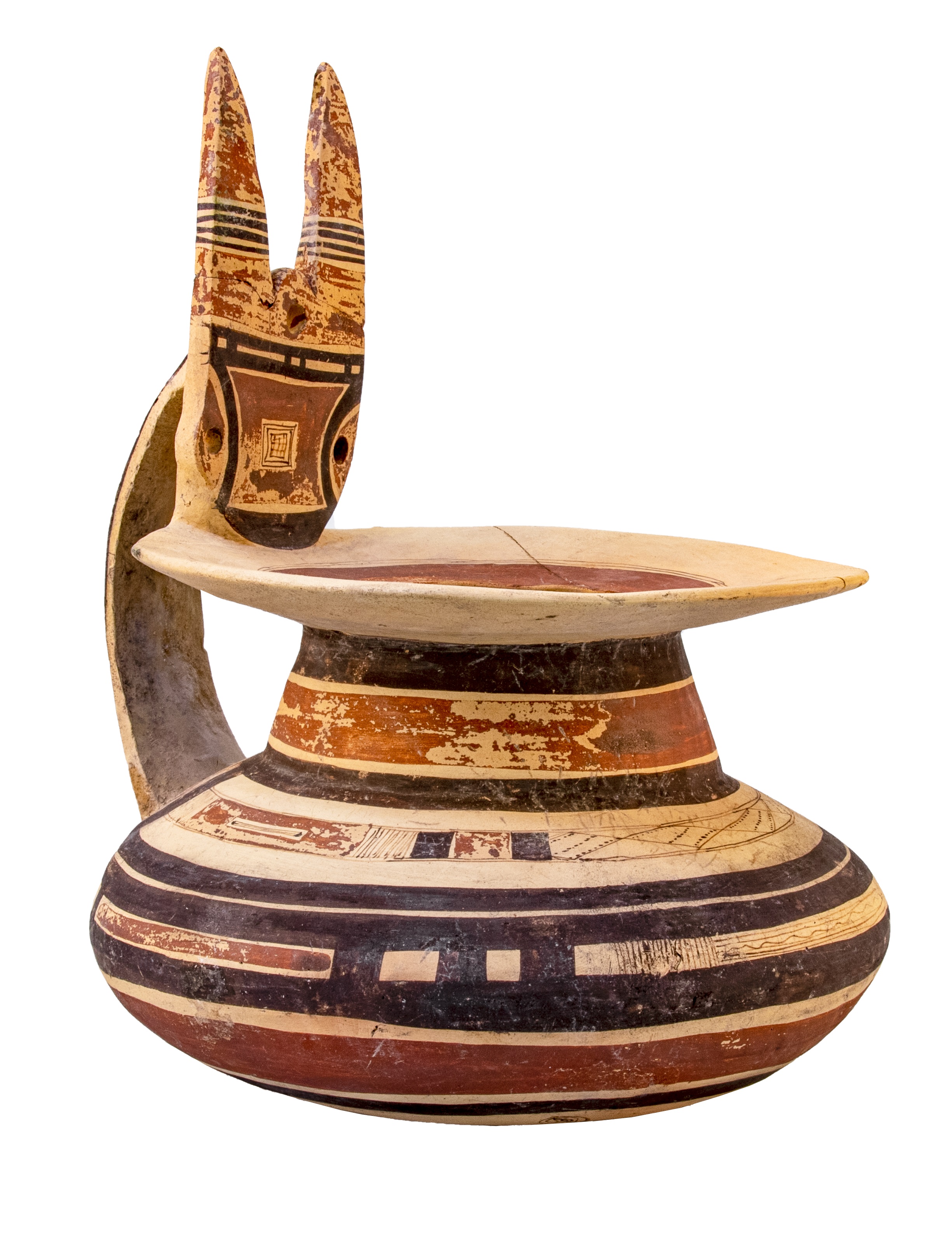 brocca - Ambito daunio (seconda metà SECOLI/ VI a.C)