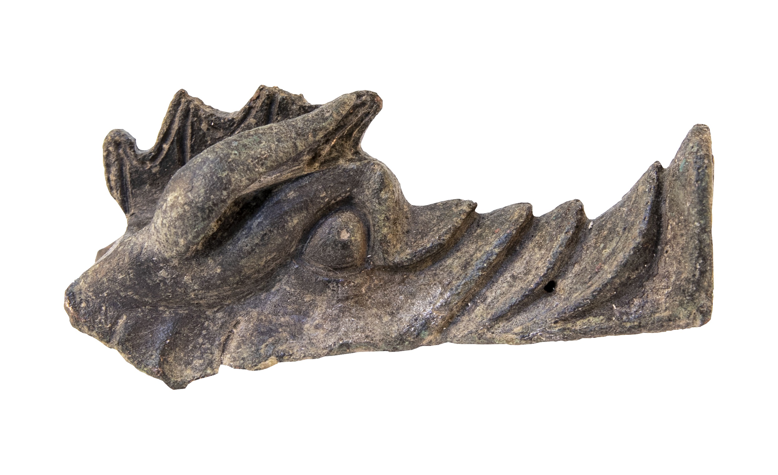 Pistrice, ketos, mostro marino (applique) - Ambito magnogreco (SECOLI/ IV a.C./ III a.C)