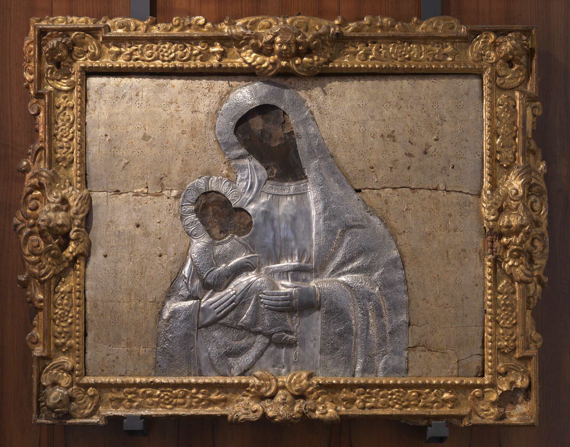 Manta della Madonna della Catena, Manta della Madonna della Catena (custodia di icona, opera isolata) - ambito messinese (seconda metà XVII)