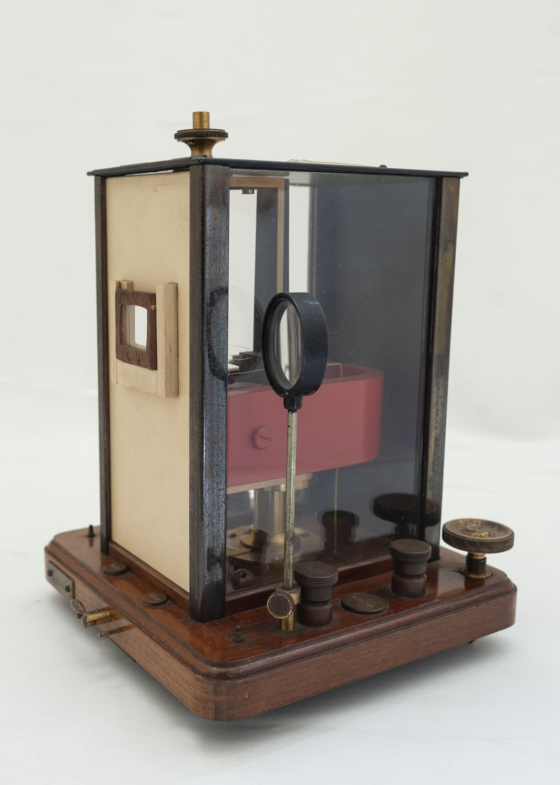 galvanometro, con lente convergente di Hartmann & Braun (anni dieci XX)