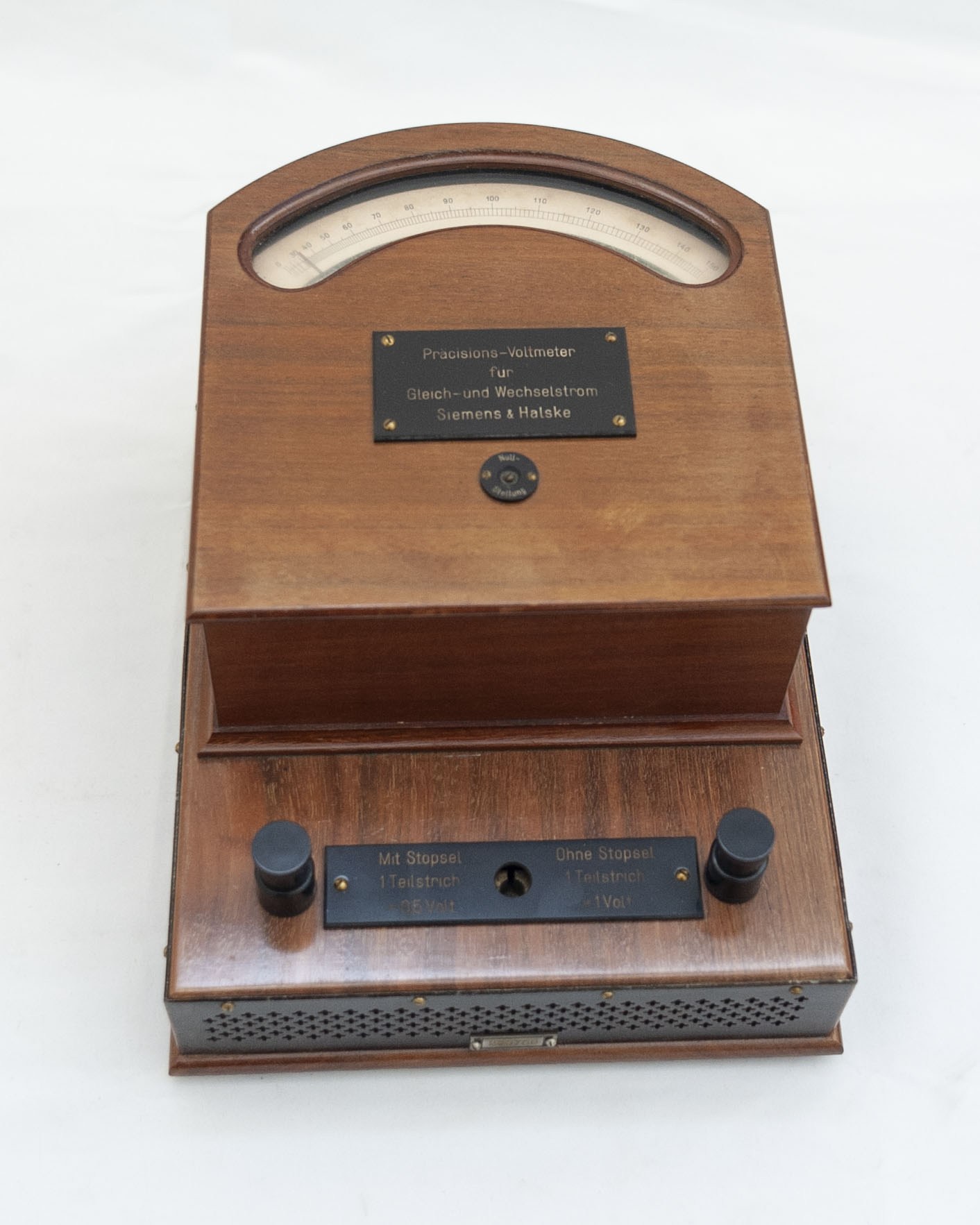 voltmetro, elettrodinamico di precisione di Siemens & Halske (anni dieci XX)