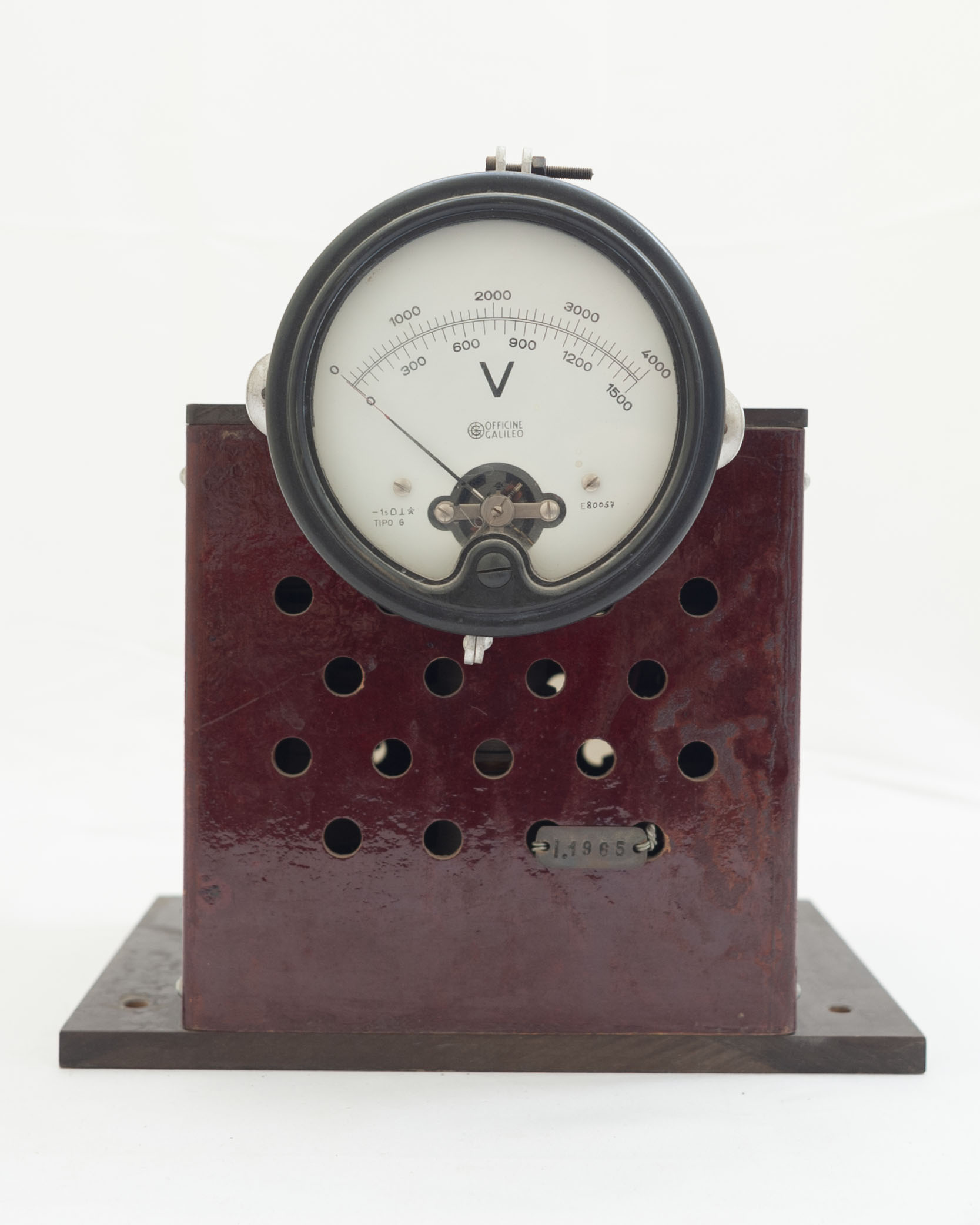 voltmetro di Officine Galileo (anni cinquanta XX)