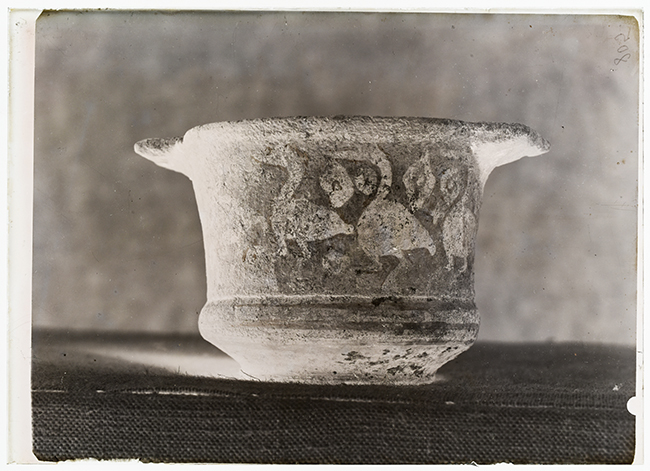 Siracusa - Lentini - ceramica protostorica (negativo, serie) di Carta, Rosario (secondo quarto XX)