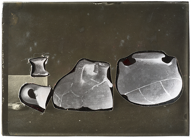 Siracusa - Thapsos - ceramica micenea (negativo, serie) di Carta, Rosario (secondo quarto XX)