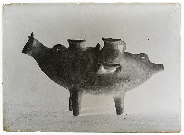 Siracusa - Megara Iblea - Coroplastica (negativo, serie) di Carta, Rosario (primo quarto XX)