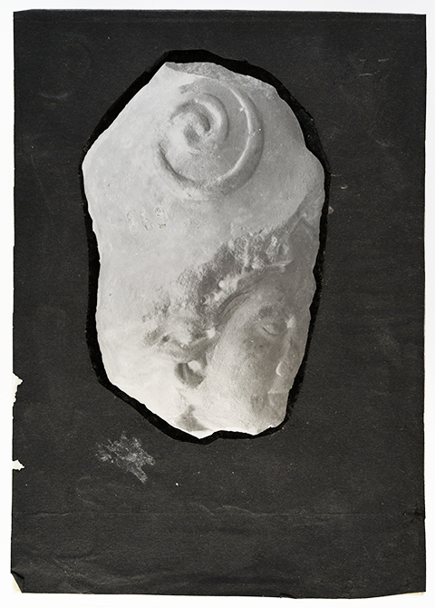 Siracusa - Neapolis - Scultura in marmo (negativo, serie) di Carta, Rosario (secondo quarto XX)