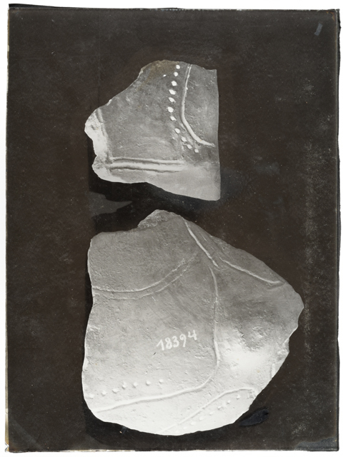 Agrigento - Contrada Caldare - ceramica ad impasto (negativo, serie) di Carta, Rosario (inizio XX)