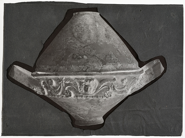 Enna - Centuripe - ceramica centuripina (negativo, serie) di Carta, Rosario (primo quarto XX)