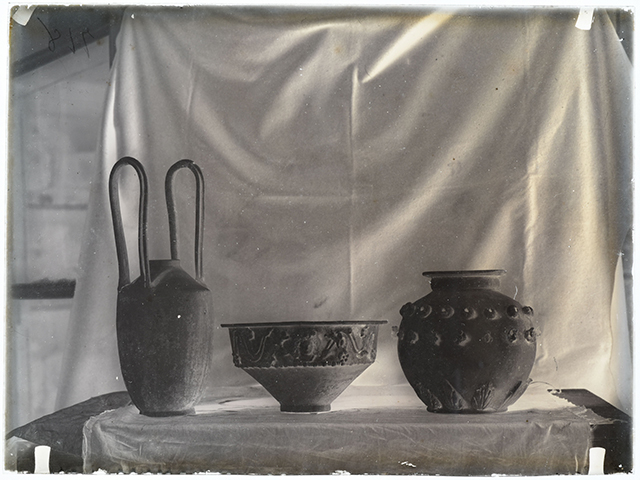 Enna - Centuripe - ceramica centuripina (negativo, serie) di Carta, Rosario (secondo quarto XX)