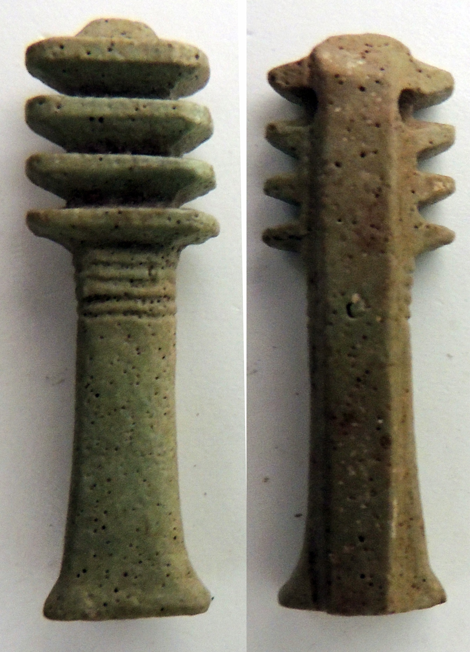 Pilastro djed (amuleto) (SECOLI/ VII a.C)