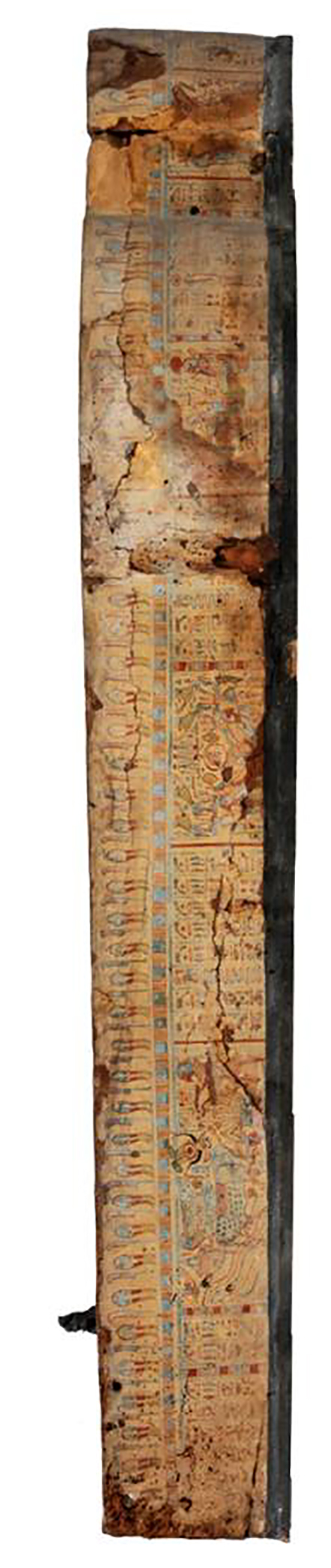 Alveo di sarcofago interno del tipo 'giallo' (sarcofago/ cassa) (SECOLI/ X a.C)