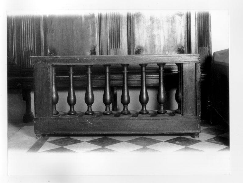 inginocchiatoio - bottega toscana (seconda metà XIX)