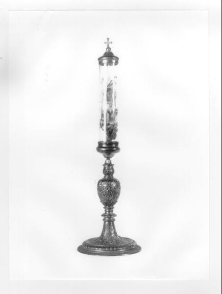 reliquiario - bottega italiana (ultimo quarto XIX)