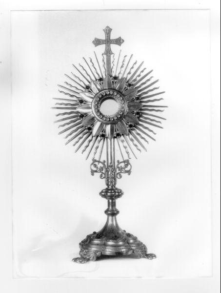 ostensorio - bottega italiana (primo quarto XX)