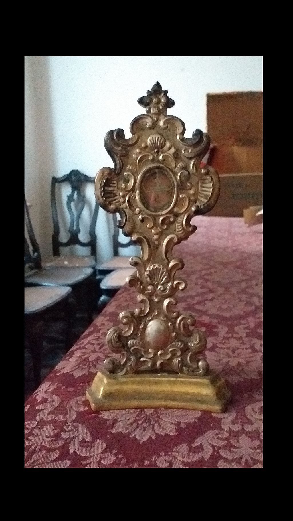 reliquiario - bottega pisana (seconda metà XVIII)