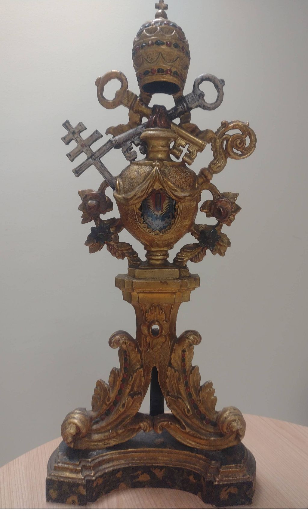 reliquiario - bottega italiana (seconda metà XVIII)