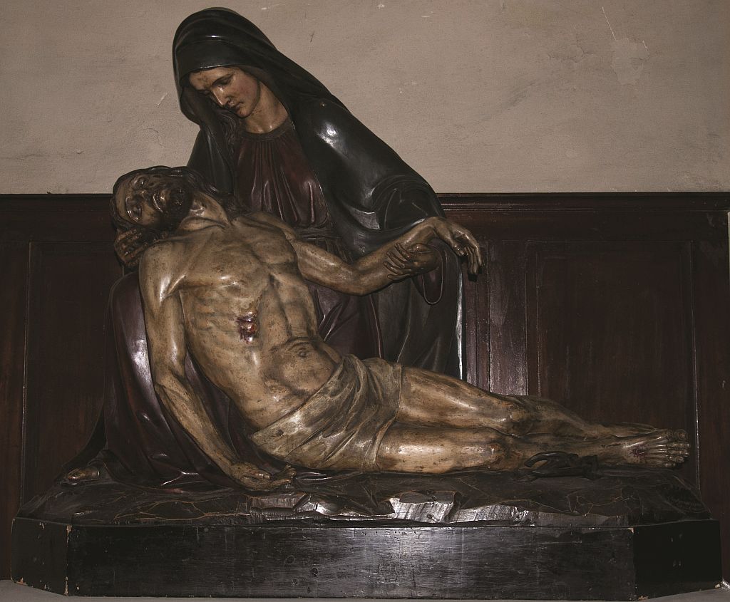 Pietà, Pietà (statua) - bottega trentina (XX)