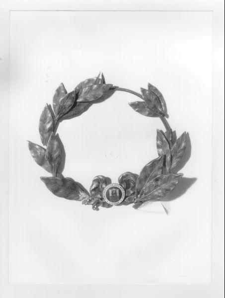 corona-reliquiario, serie - bottega toscana (fine/ inizio XIX-XX)