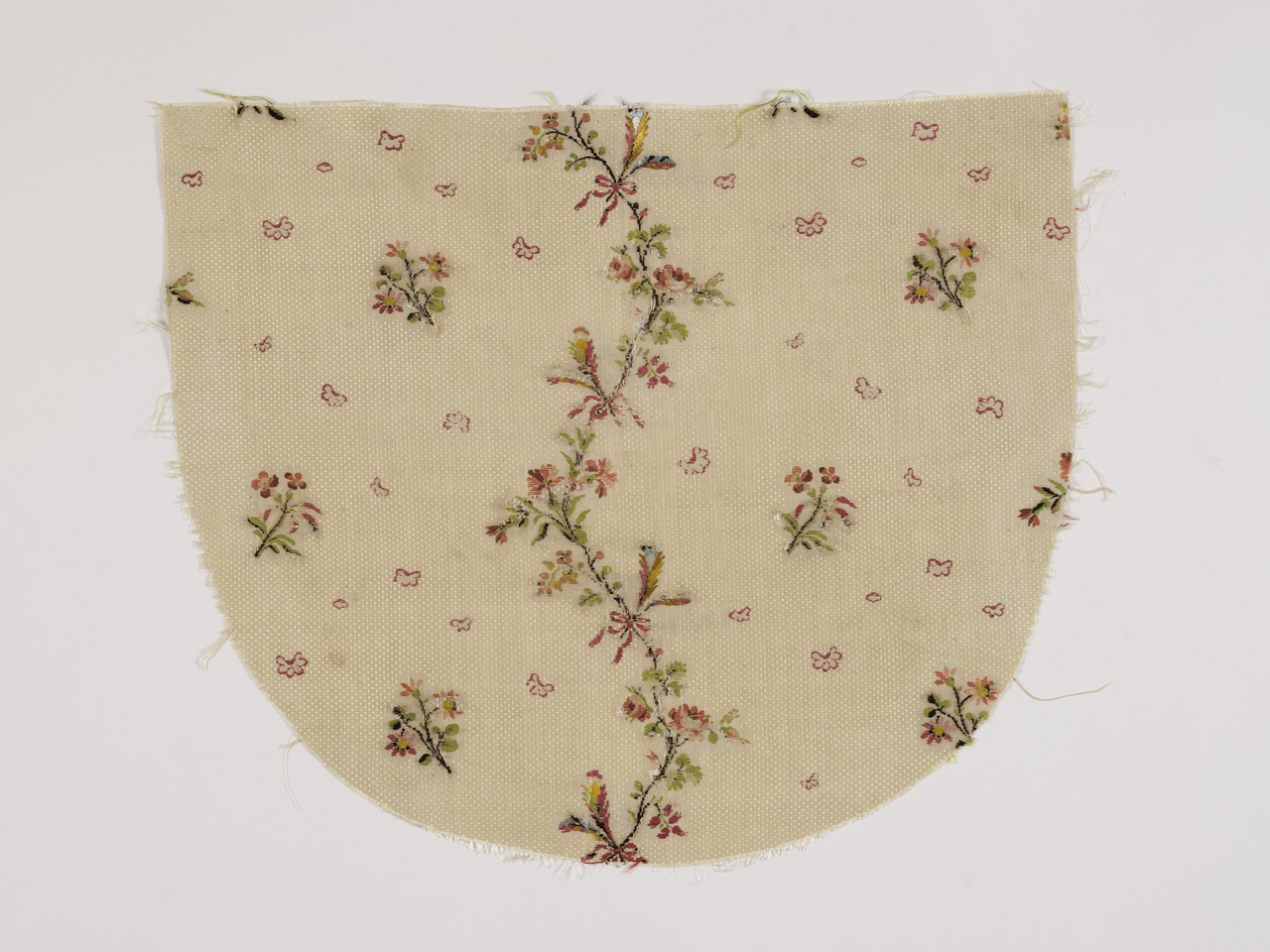 tessuto - manifattura italiana (fine/ inizio XVIII-XIX)