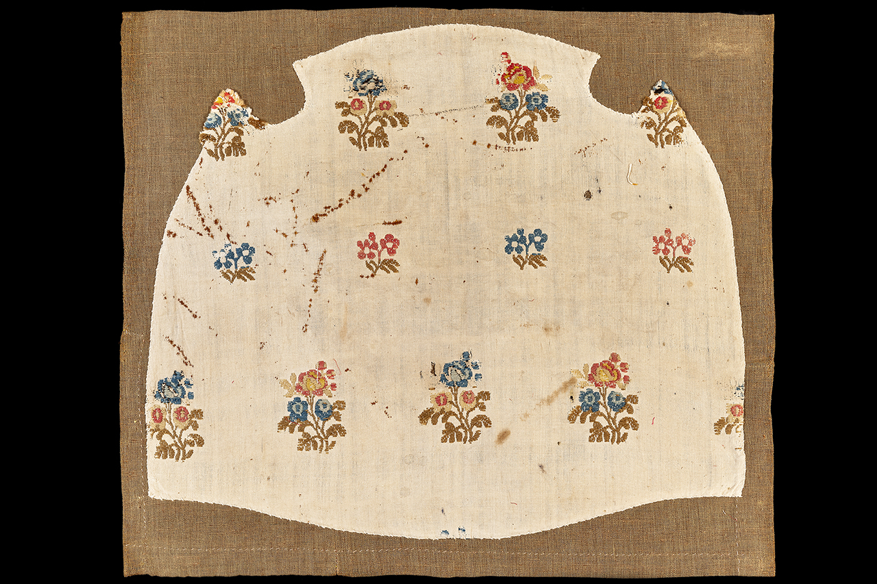 coprisedile, opera isolata - manifattura genovese (prima metà XX)