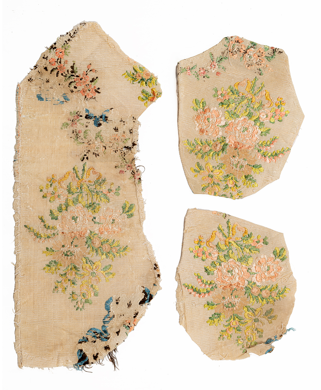 tessuto, frammento - manifattura francese, manifattura italiana (seconda metà XVIII)