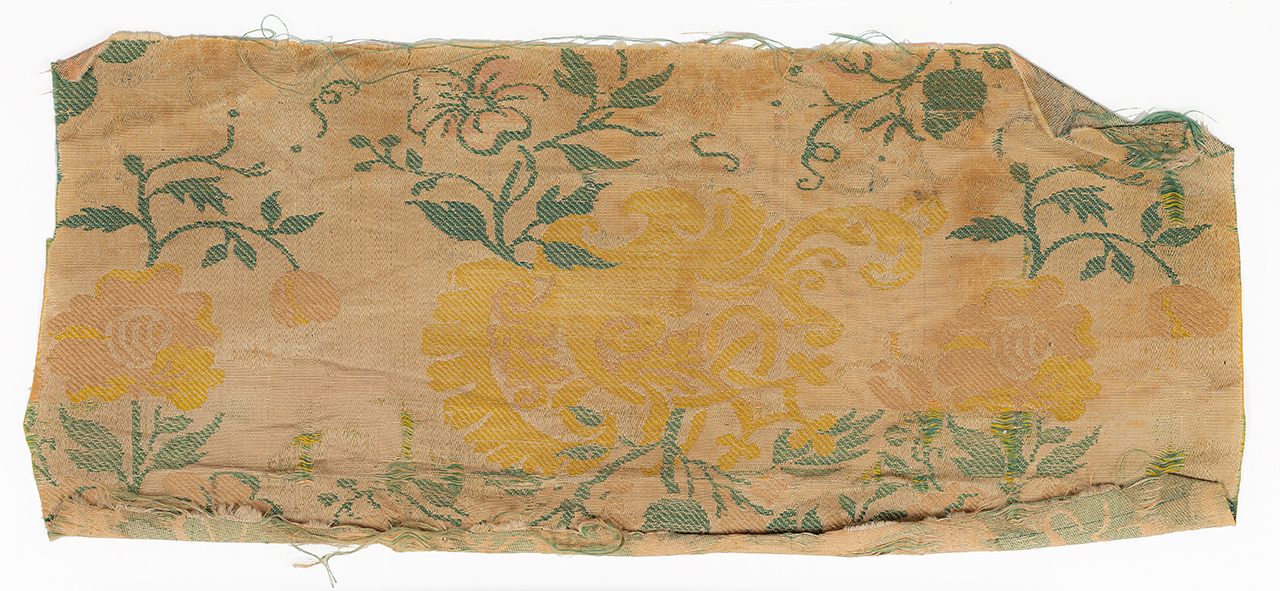 tessuto, frammento - manifattura italiana (secondo quarto XVIII)