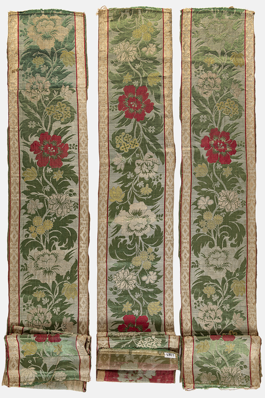 bordura - da tappezzeria, serie - manifattura italiana (terzo quarto XIX)