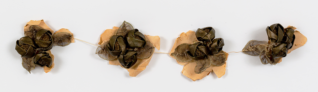 guarnizione per abito, frammento di Sartoria Sorelle Sobrero - manifattura genovese (prima metà XX)