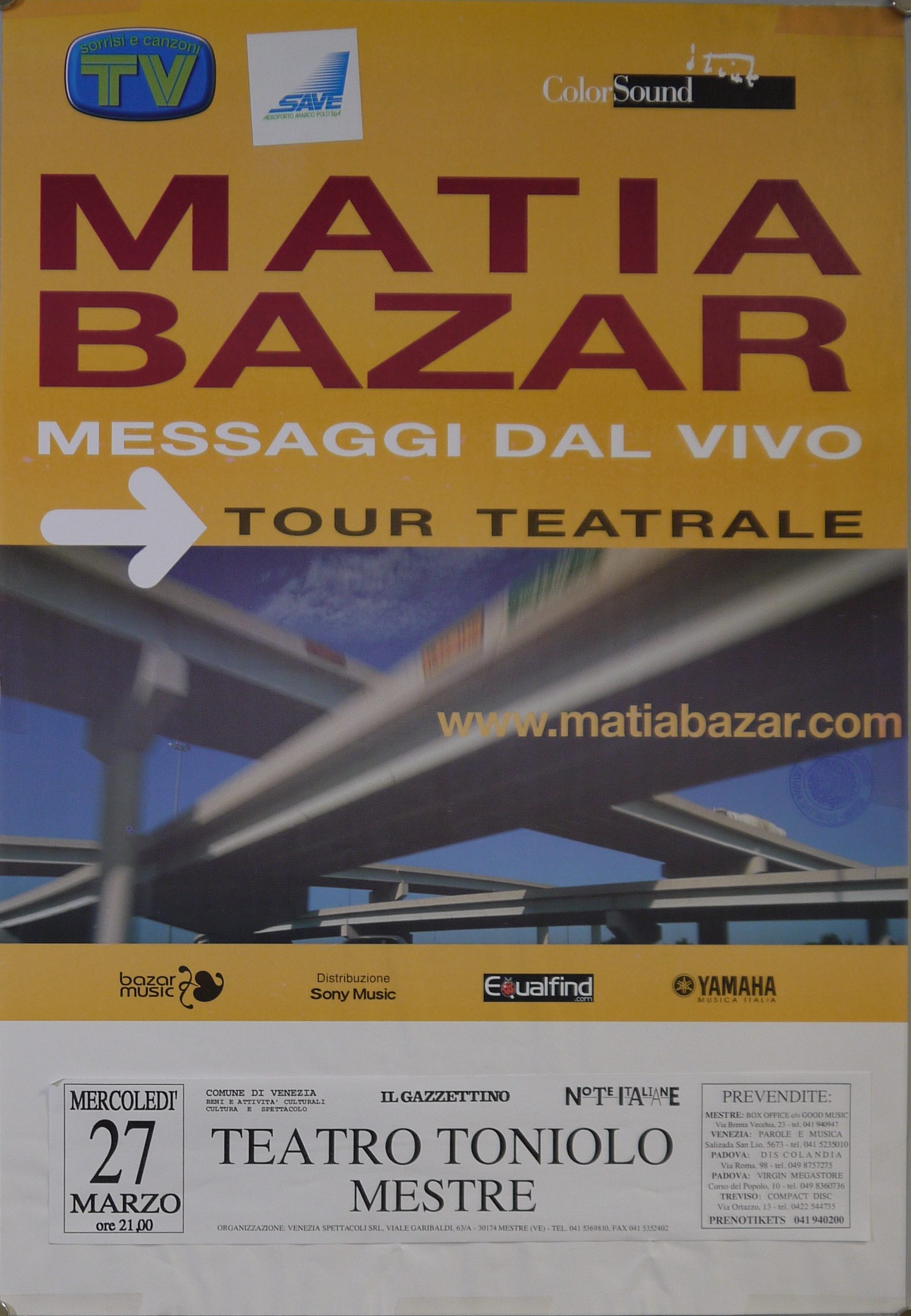 Incrocio di strade sopraelevate (locandina) - ambito italiano (inizio XXI)