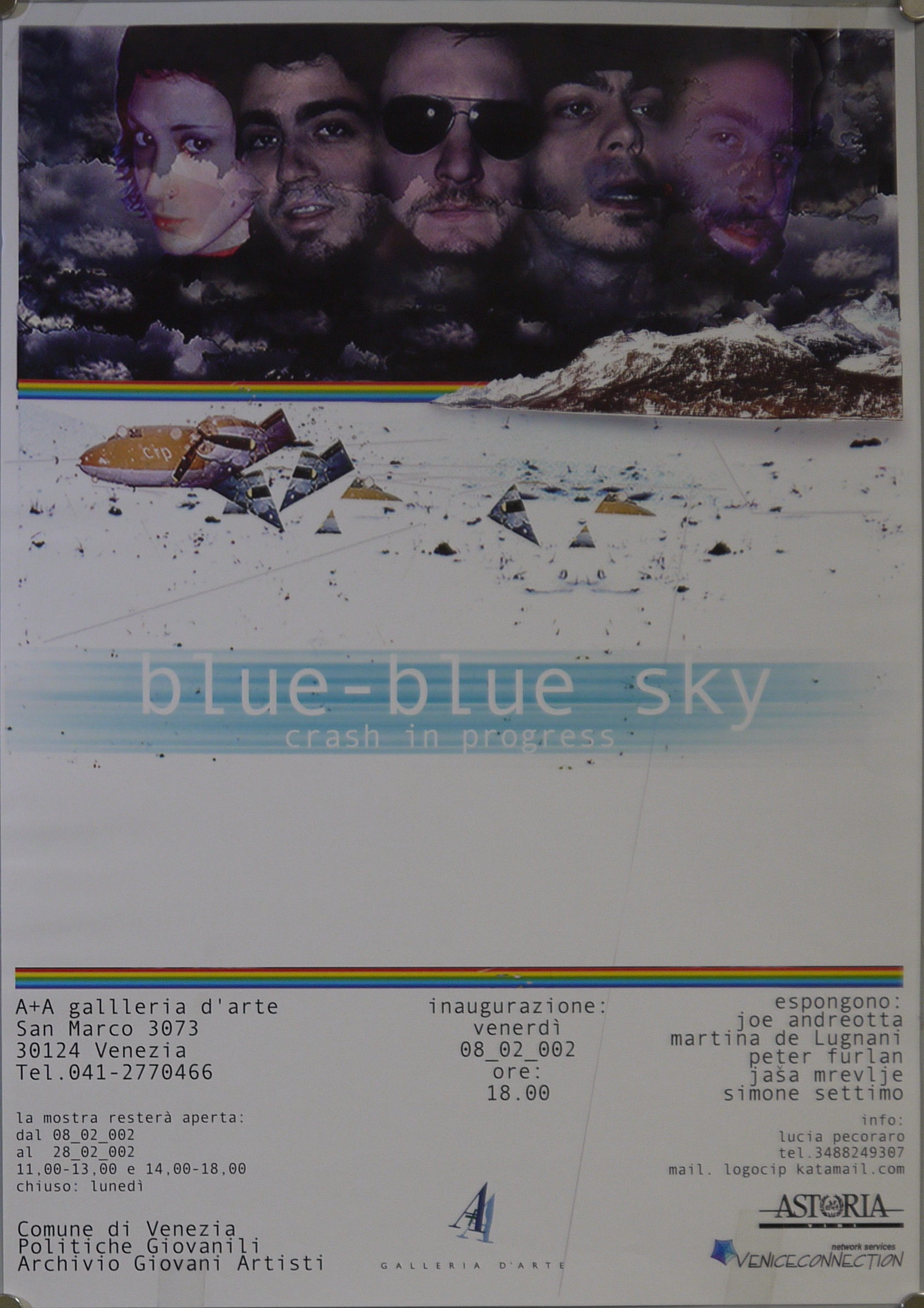 Ritratto fotografio di Joe Andretta, Martina de Lugnani, Pete Furlan, Jasa Mrevlje, Simone Settimo (manifesto) - ambito veneto (inizio XXI)