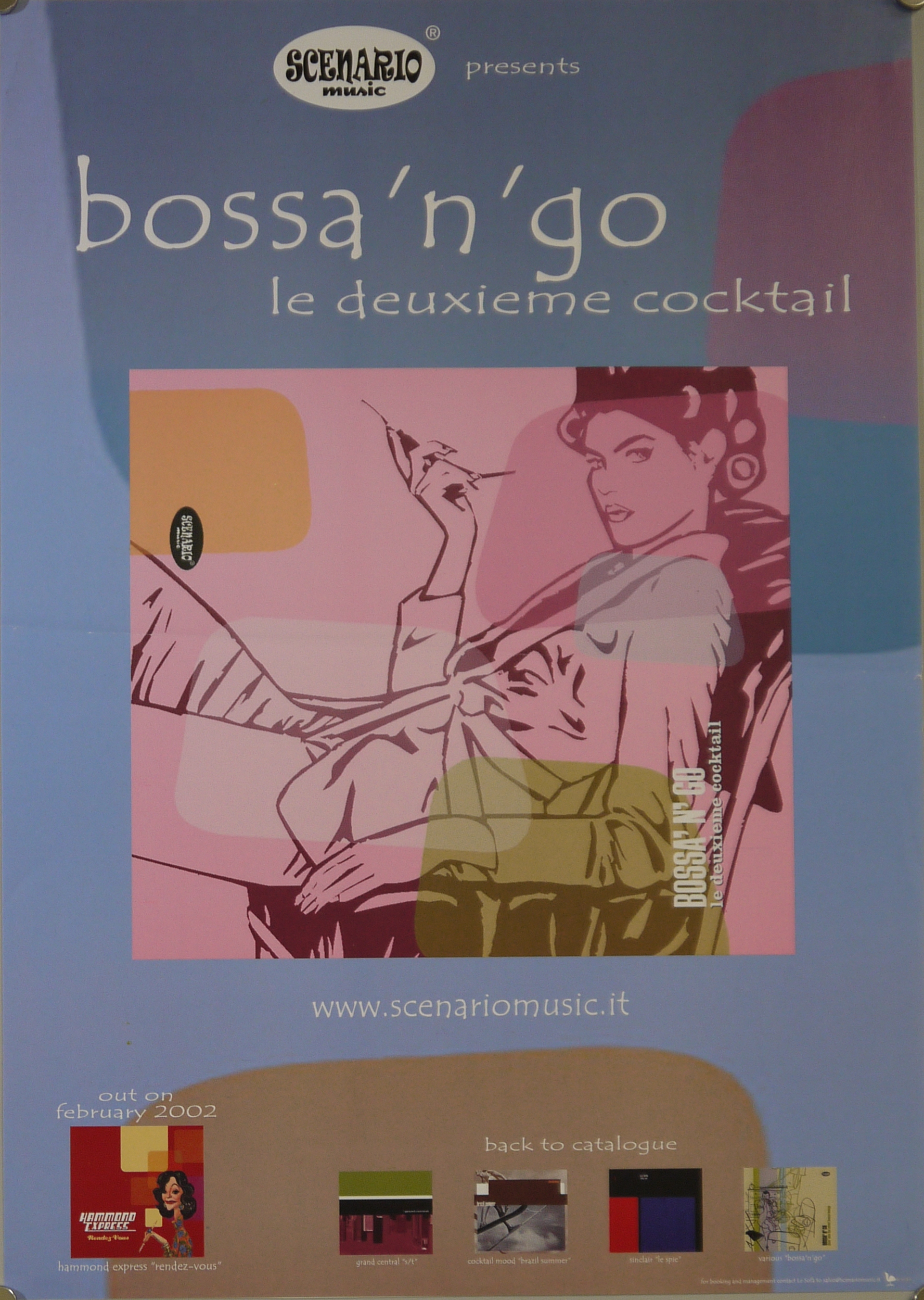 Donna seduta in poltrona con le gambe distese (manifesto) - ambito veneto (inizio XXI)