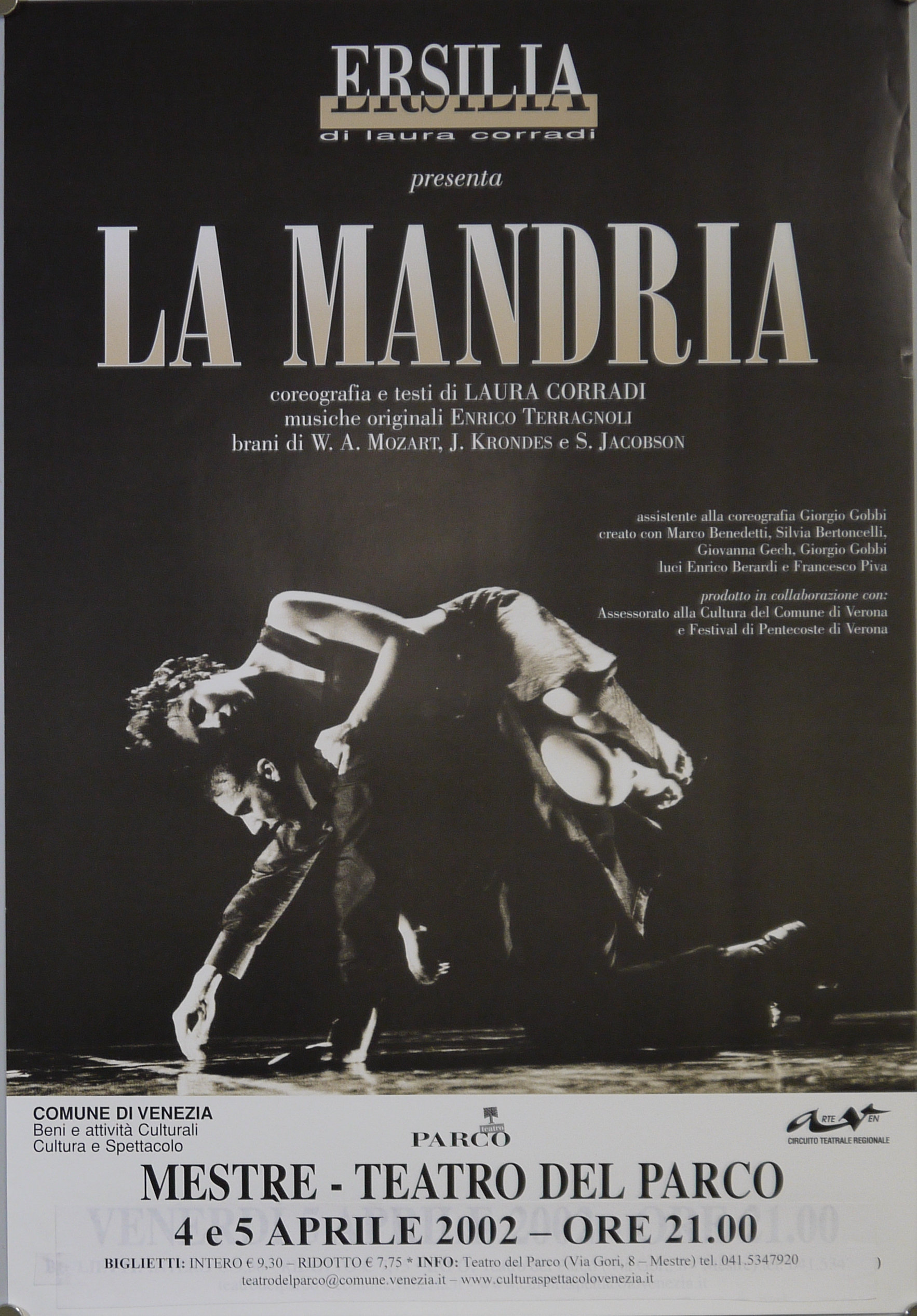 Uomo a gattoni con donna sulle spalle (manifesto) - ambito veneto (inizio XXI)