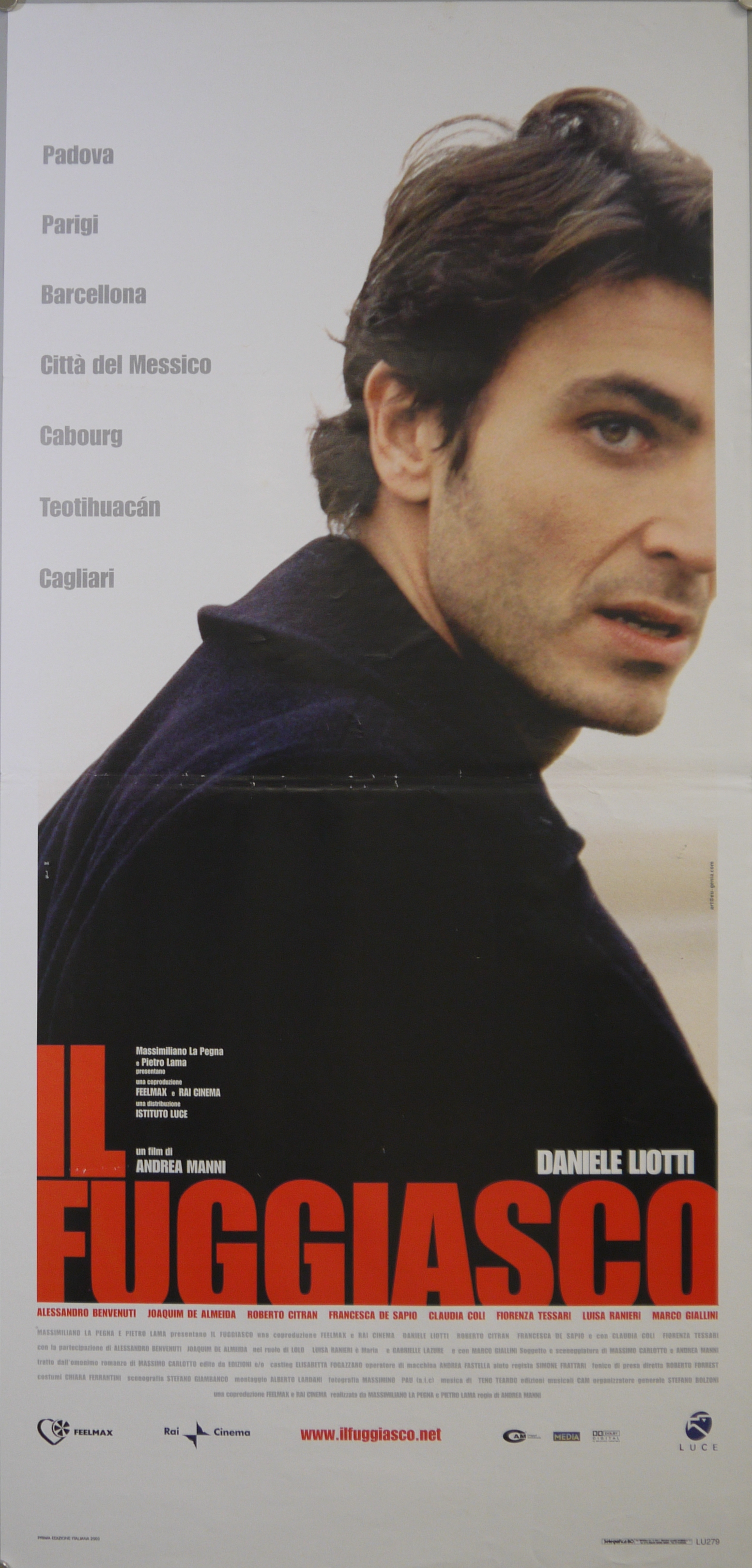 Ritratto fotografico di Daniele Lotti nei panni di Massimo Carlotto (locandina) - ambito italiano (inizio XXI)