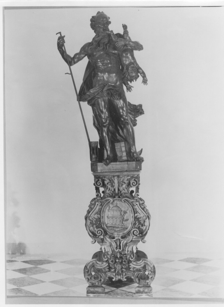 Allegorie Piloni, Saturno (scultura) di Brustolon Andrea (sec. XVIII)