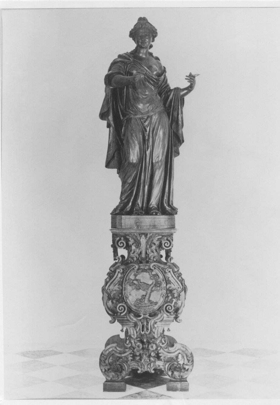 Allegorie Piloni, Giustizia (scultura) di Brustolon Andrea (sec. XVIII)