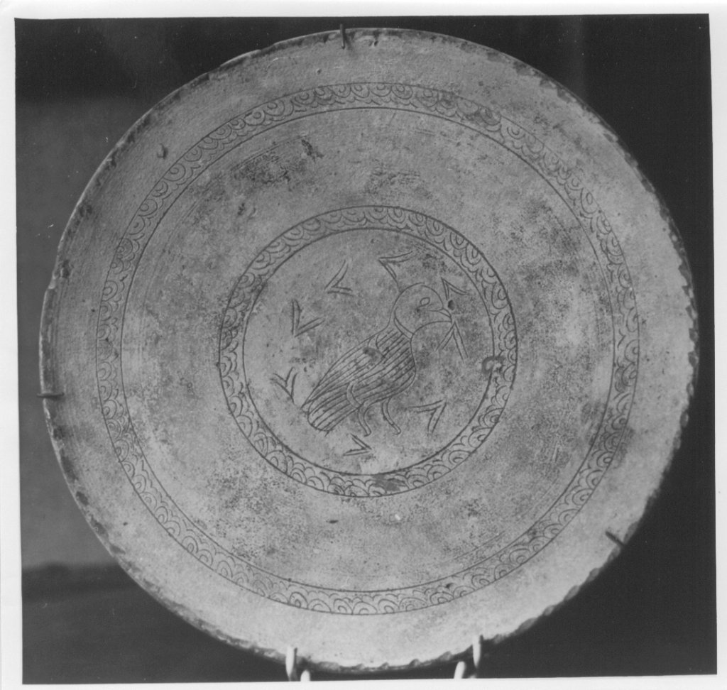 piatto - ambito bizantino (secc. XI/ XII)