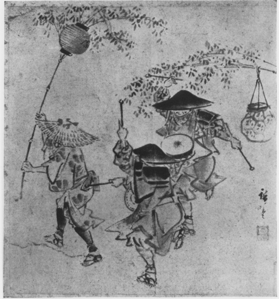 festa di campagna (dipinto) di Utagawa Hiroshige I (prima metà XIX d.C)