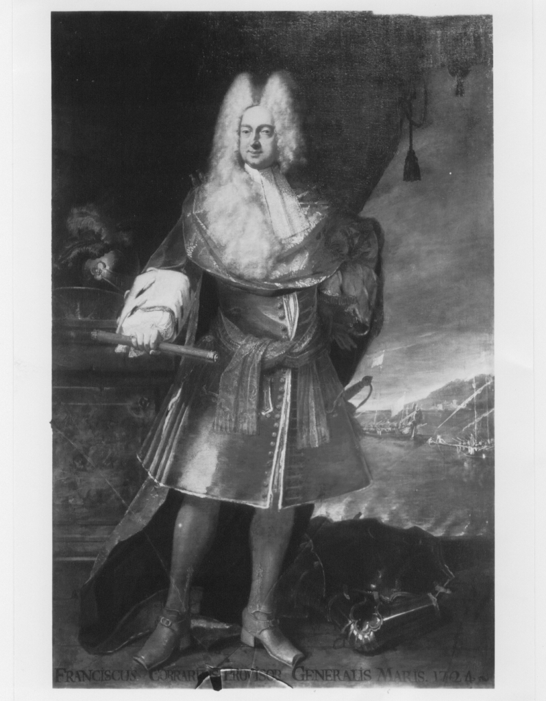 Ritratto del provveditore generale Francesco Correr (dipinto) di Nazzari Bartolomeo (attribuito) (XVIII)