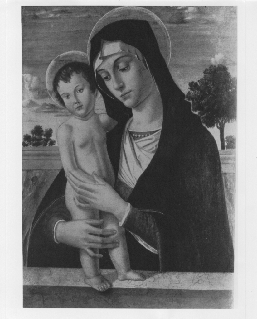 Madonna con il Bambino (dipinto) di Cincani Bartolomeo detto Bartolomeo Montagna (attribuito) (seconda metà XV)